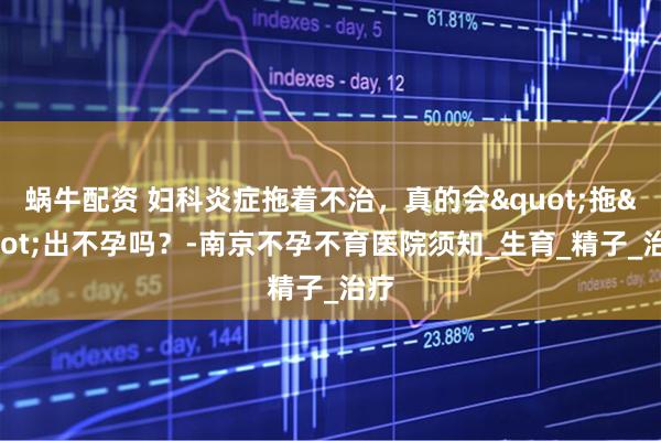 蜗牛配资 妇科炎症拖着不治，真的会"拖"出不孕吗？-南京不孕不育医院须知_生育_精子_治疗